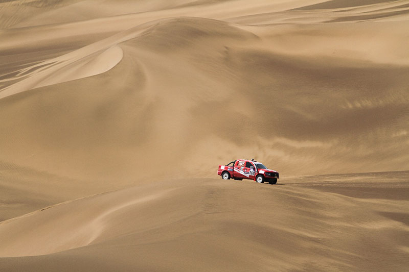 Rally de China alrededor de Taklimakan 2015